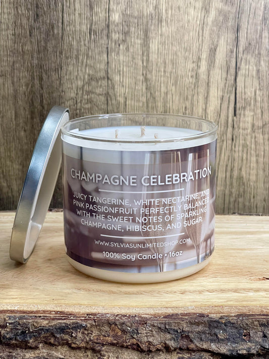 Champagne Celebration Soy Candle