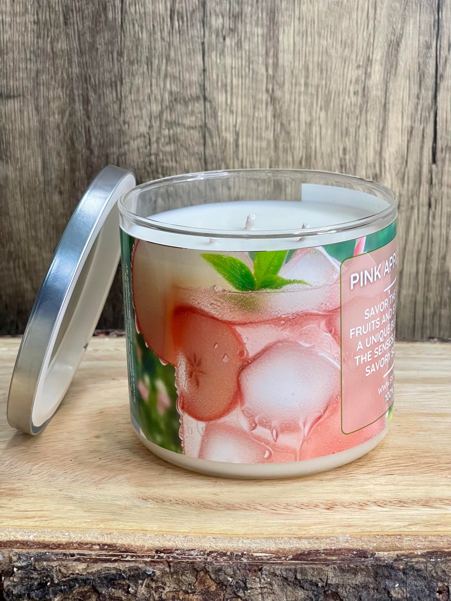 Pink Apple Fruit Punch Soy Candle