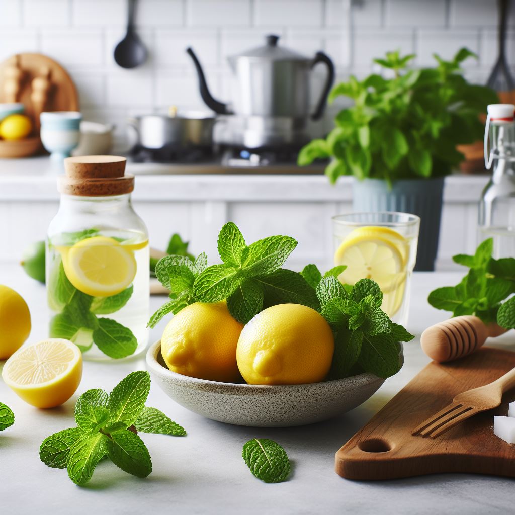 Lemon & Mint Soy Wax Tart