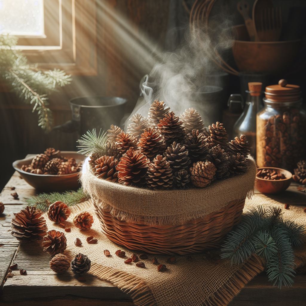 Roasted Pine Cones Soy Wax Tart