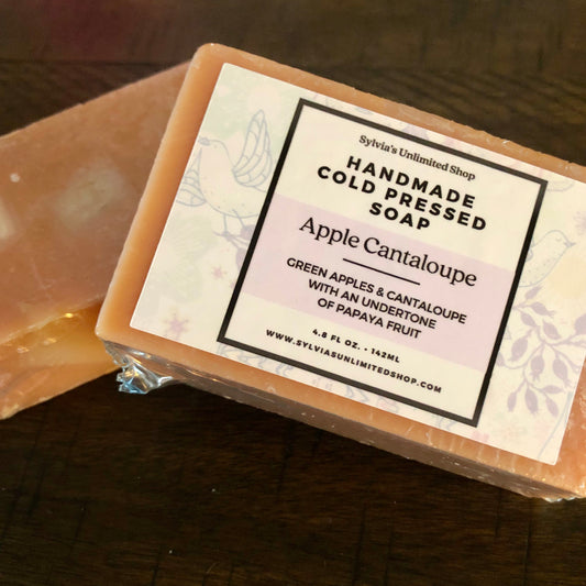 Apple Cantaloupe Cold Process Soap