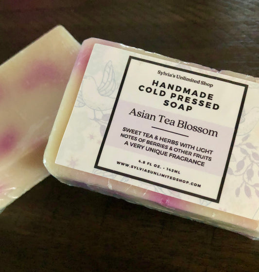 Asian Tea Blossom Cold Pressed Soap