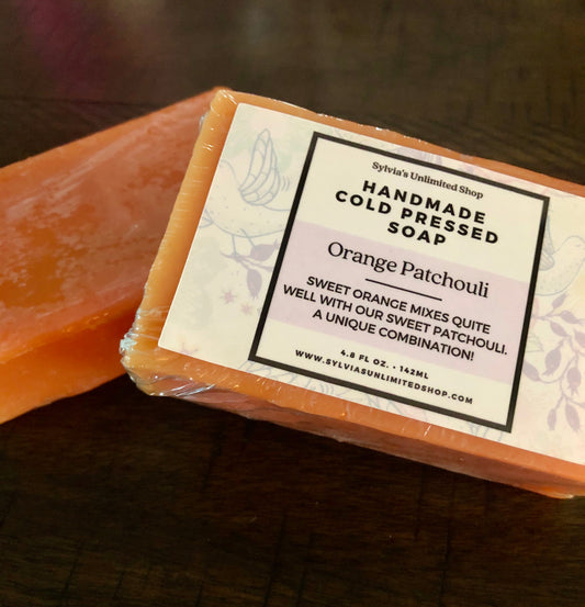 Orange Patchouli Cold Pressed Soap