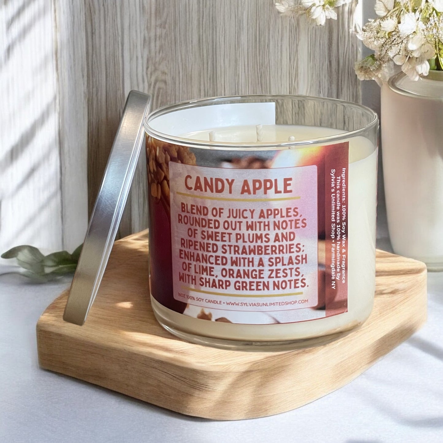 Candy Apple Soy Candle