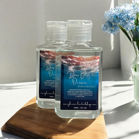 Deep Blue Ocean Gel Hand Sanitizer