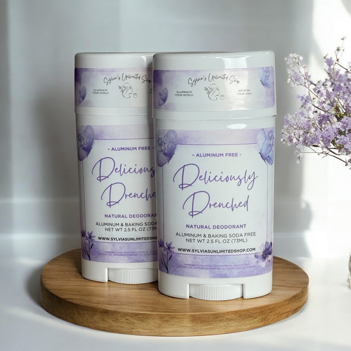 Deliciously Drenched Natural Deodorant