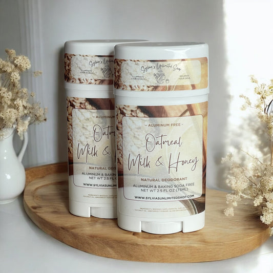 Oatmeal, Milk & Honey Natural Deodorant