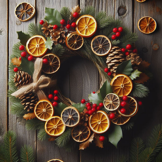 Holiday Citrus Wreath Soy Wax Tart